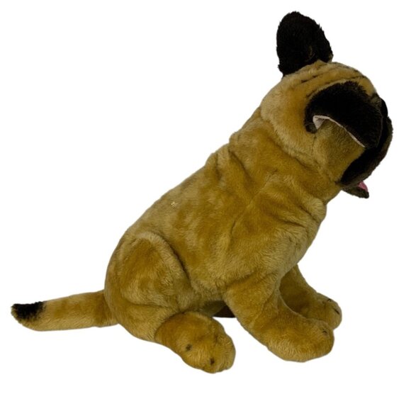 Melissa & Doug Pug Dog 2125 Realistic Plush Toy Stuffed Animal 18 inch - Picture 4 of 7